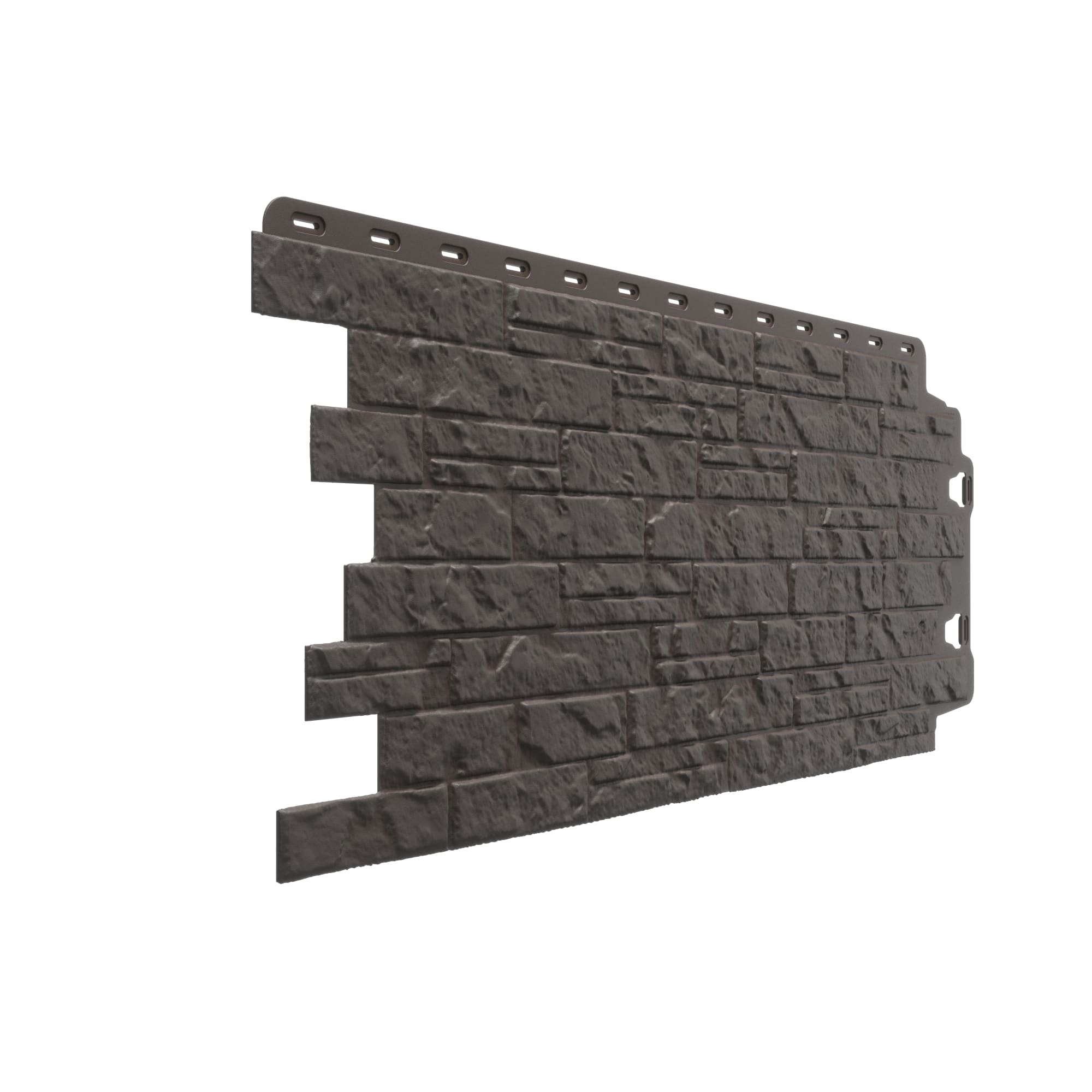 82402504 Фасадная панель Песчаник слоистый цвет тёмно-коричневый Santreyd  - Вид №1