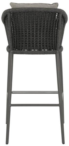 JANUS et Cie Барный стул из морской веревки с подлокотниками Knot sun-id-1415298 - Вид №3