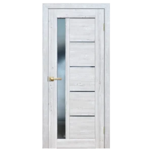 Комплект двери Artens Брио со стеклом 90x200 см ПВХ цвет сосна тоскана с добором 100 мм