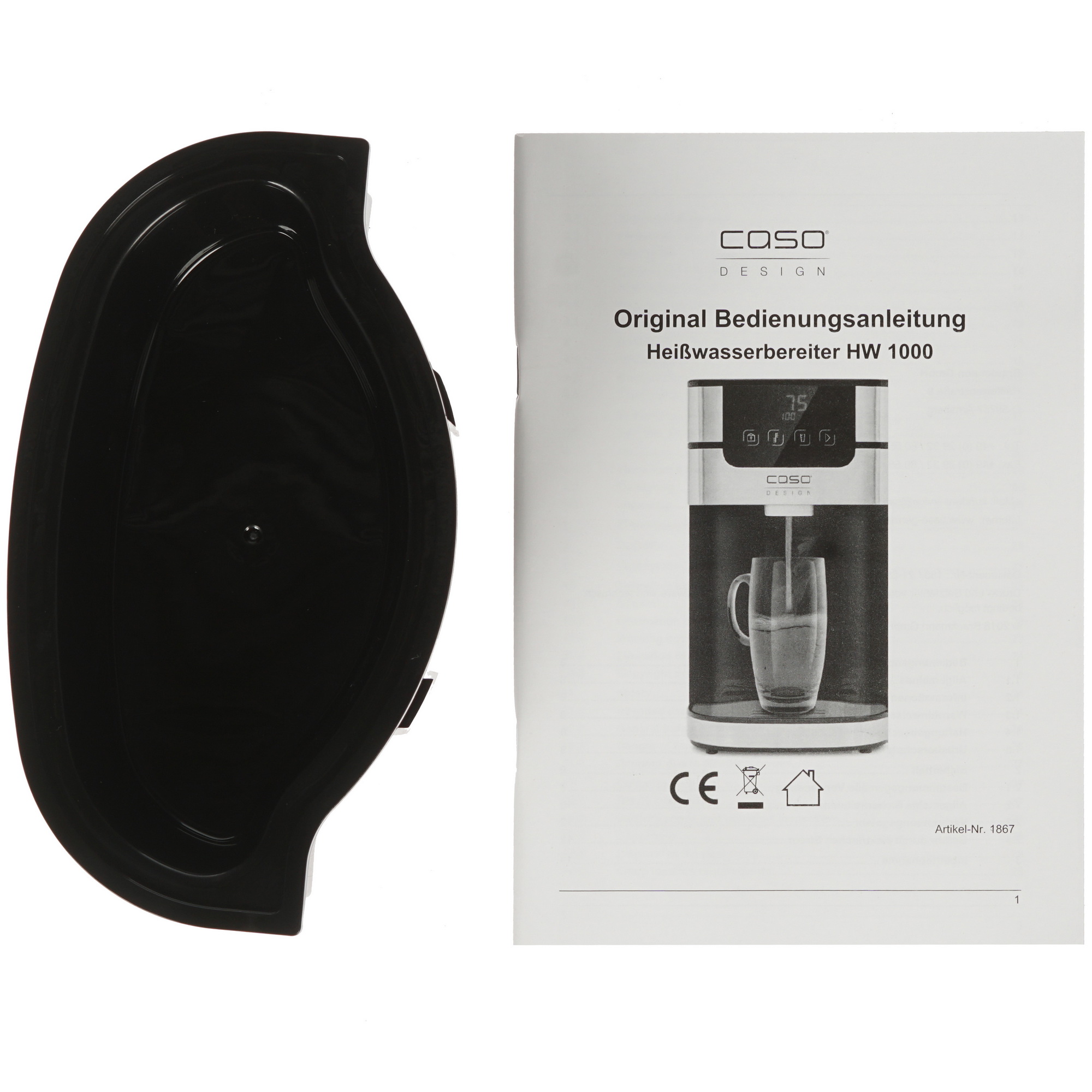 8134875 Диспенсер CASO HW 1000 серебристый STDN-0094246 - Вид №6