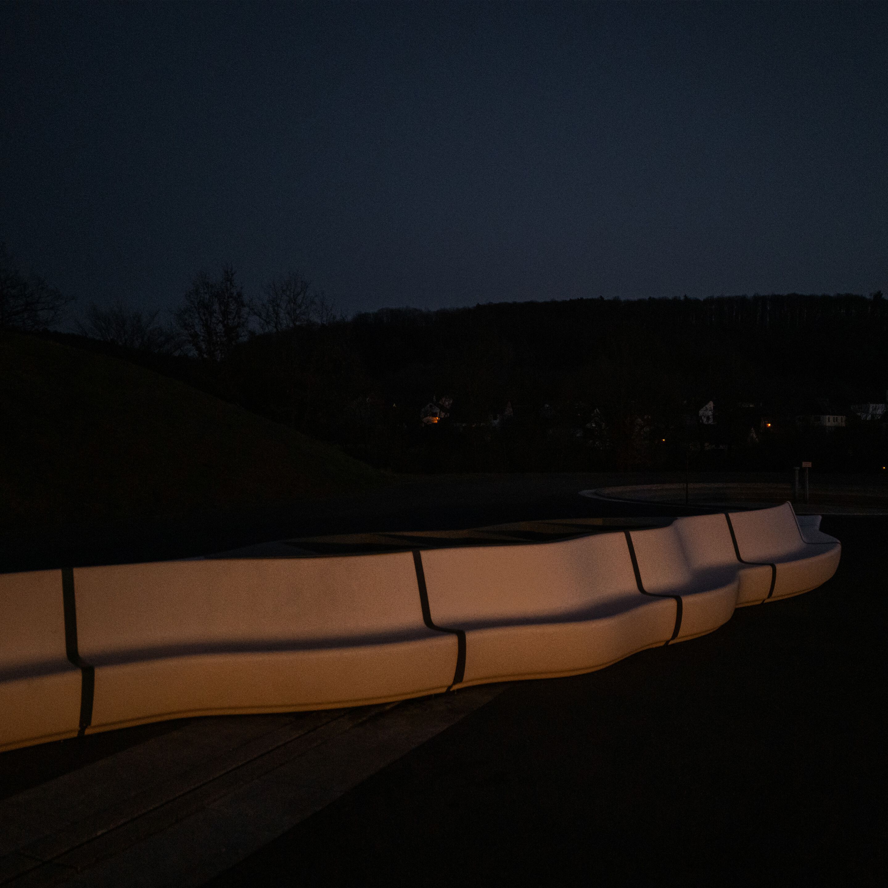 Модульная скамейка из переработанного пластика со спинкой BENKERT BANKE Ontigo ARCH-00086441 - Вид №8