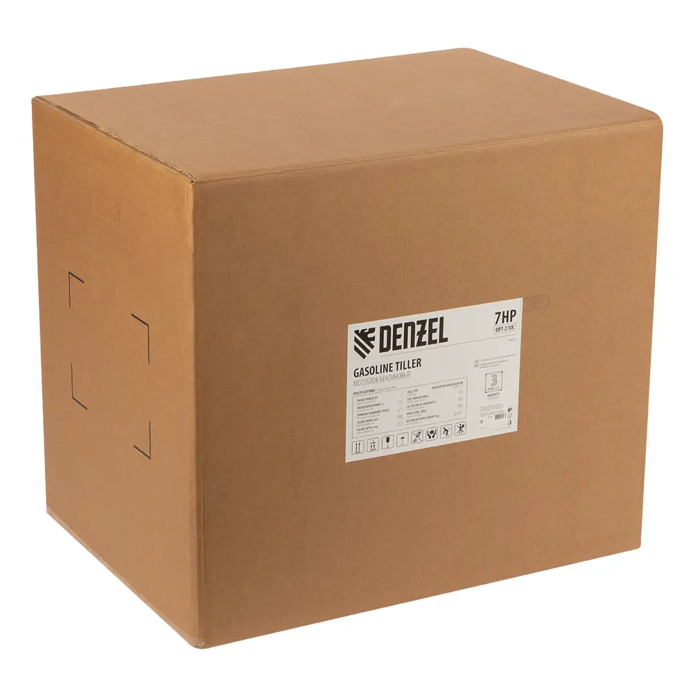 Мотоблок бензиновый Denzel DPT-270X 7 л. с STLM-2147673 - Вид №23