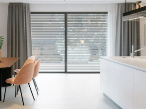 Алюминиевые плоские рольставни