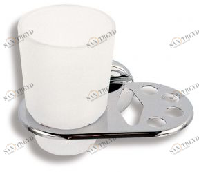 Держатель для стакана и зубных щеток Novaservis Metalia 1 6149.0 хром 61490