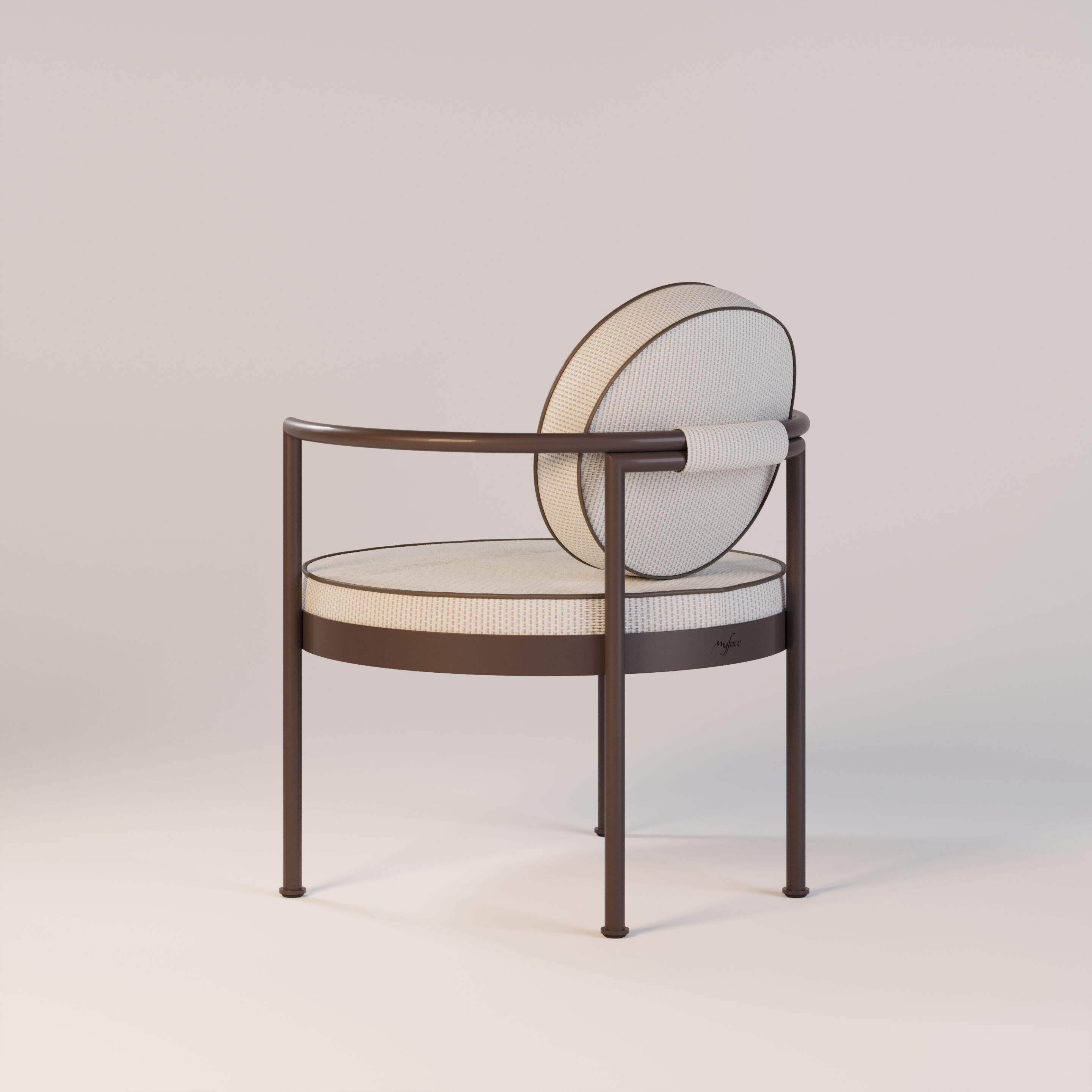 Ткань сад стул с подлокотниками Myface Trace ARCH-00050682 - Вид №1