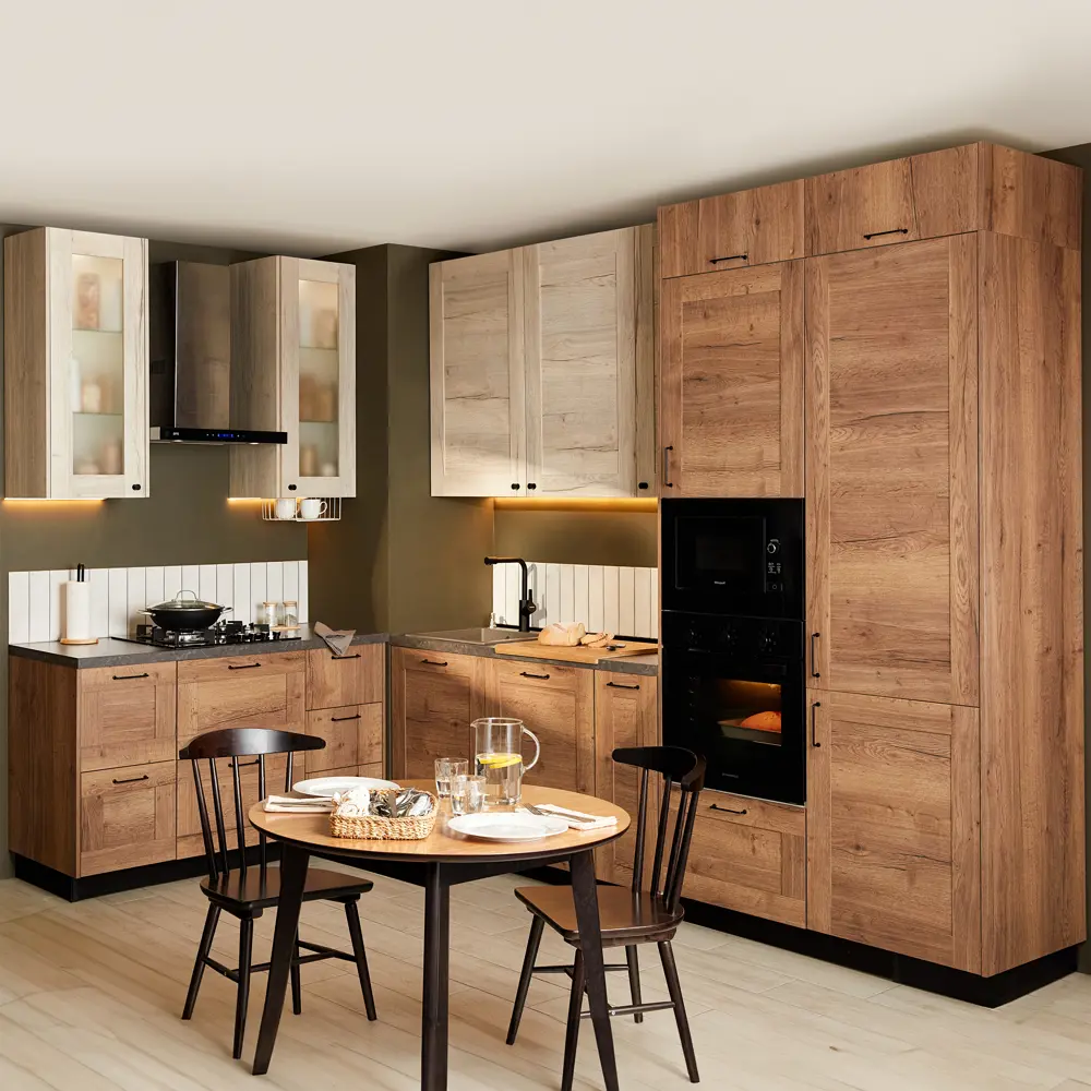 Фасад кухонный DELINIA ID Касли 44,7×76,5 см в цвете светлое дерево 86880991 STLM-0885729 - Вид №12