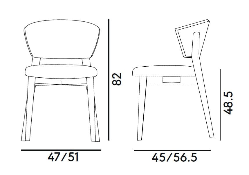 Мягкое кресло с каркасом из бука Billiani Стелла ARCH-00107542 - Вид №4