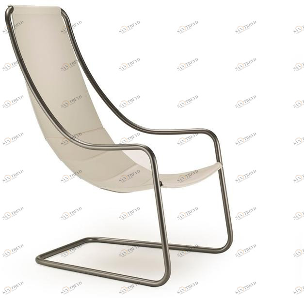 i 4 Mariani Консольное кожаное кресло с подлокотниками Nancy sun-id-1397814