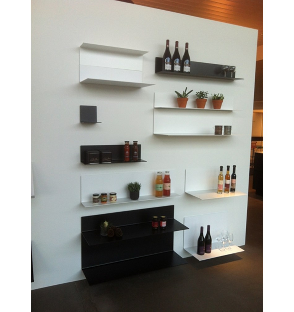 FROST Полка 4022 15x15x100cm » черная Алюминий Черный U4022-B  - Вид №4