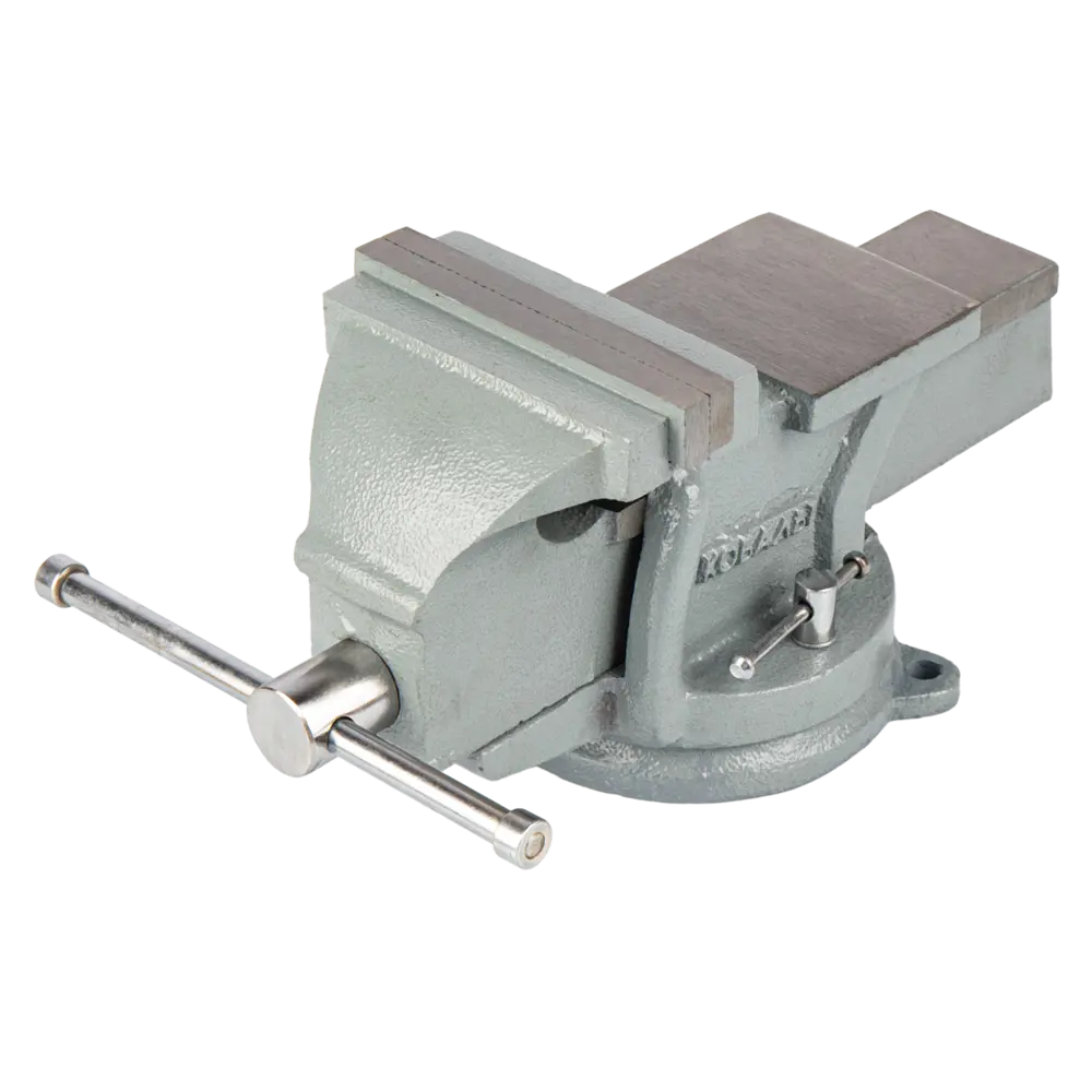 Тиски слесарные настольные Кобальт с поворотным механизмом 89374100 STLM-1449531