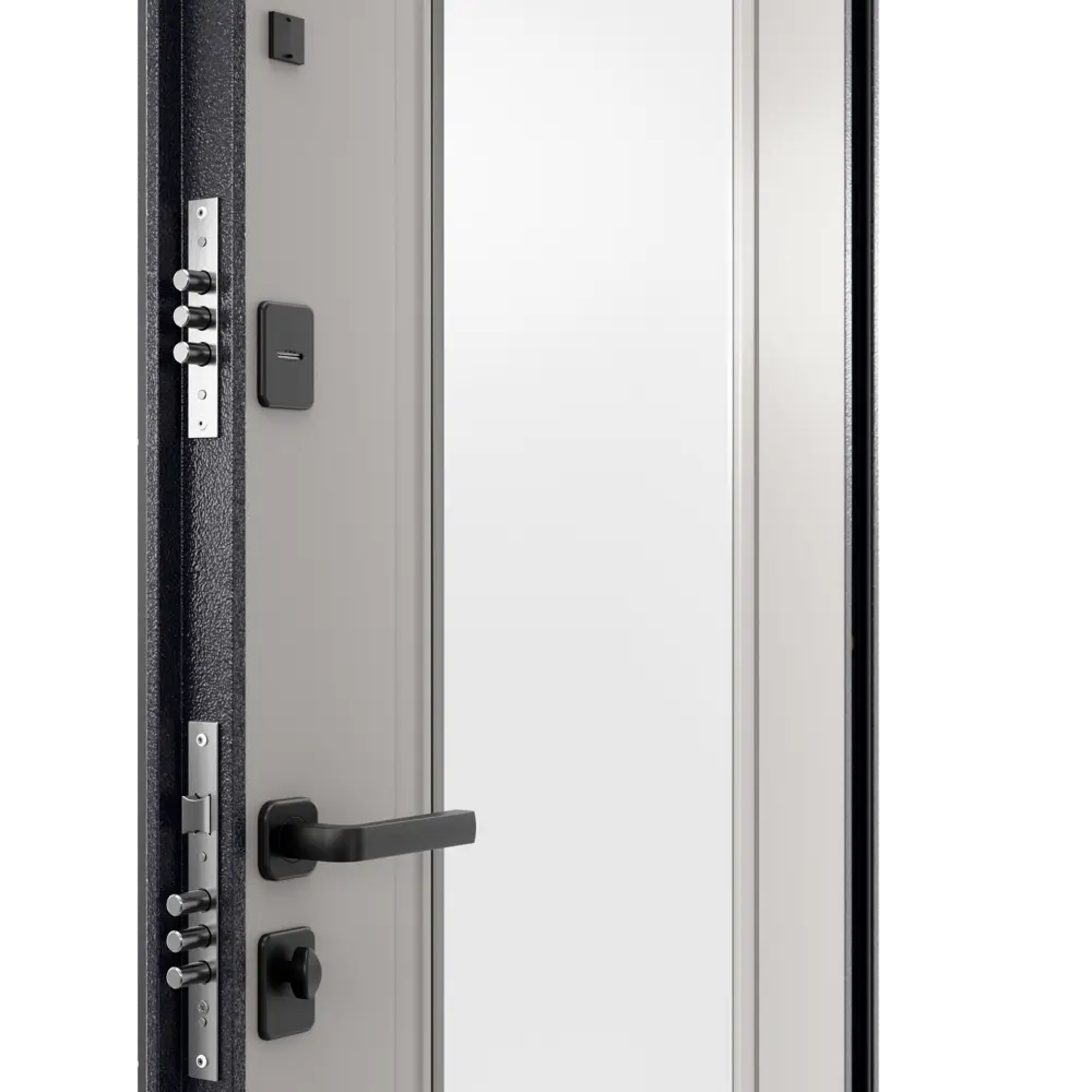 Входная дверь Гибсон 86x205 см левая айвори с зеркалом TOREX STLM-2058302 - Вид №6