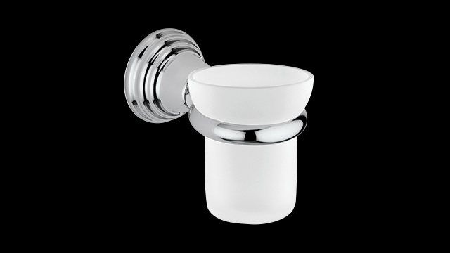 CA143 Стакан, настенный, из матового стекла bagno&associati CANOVA Bagno & Associati