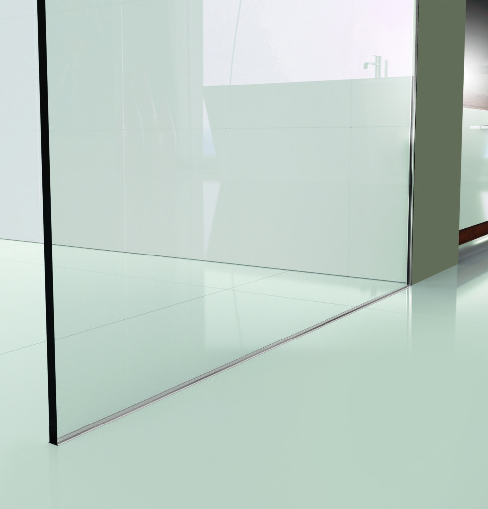 Душевая перегородка GWA1000 Merlyn Arysto Ten Хромированный  - Вид №4