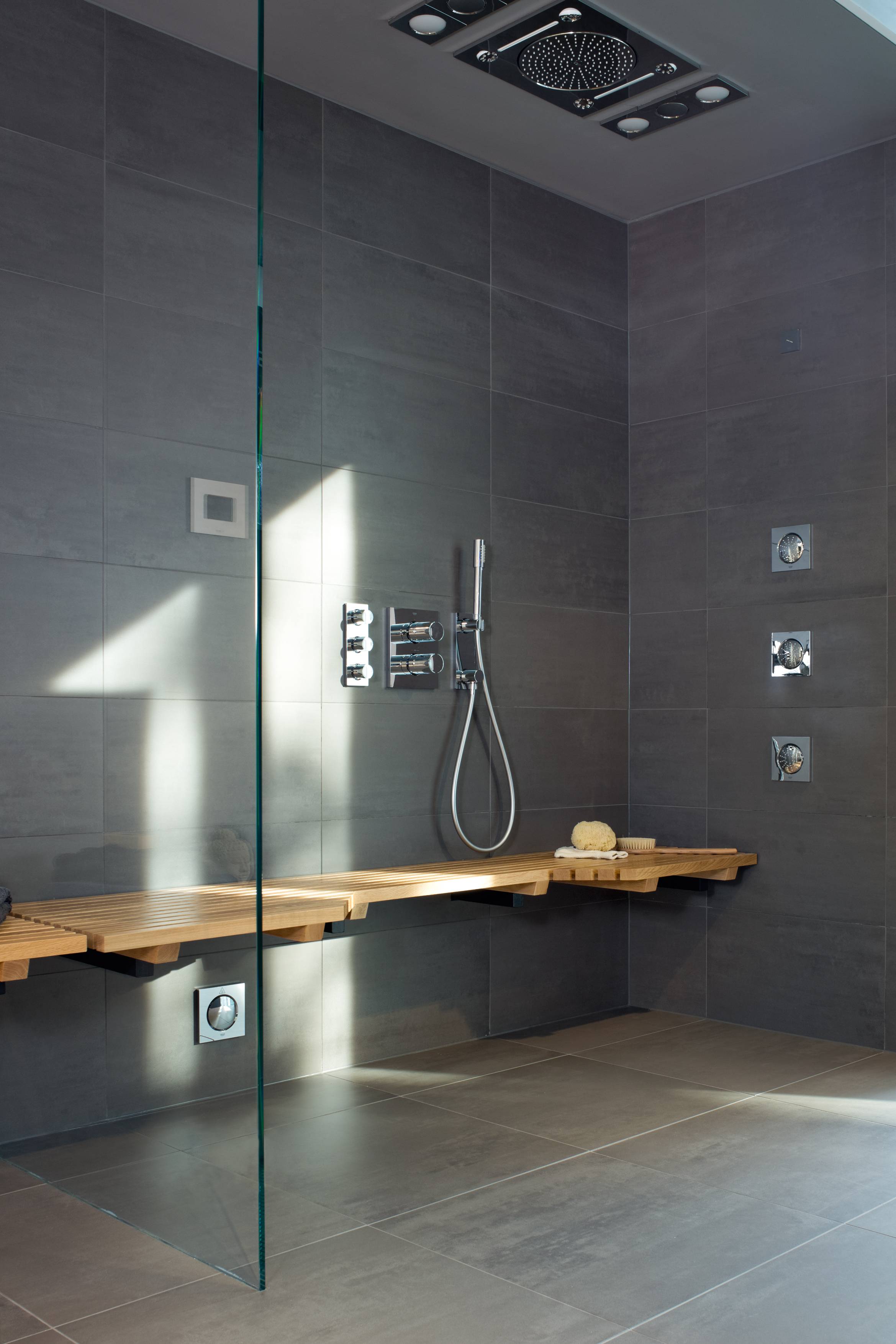 Держатель настенный для ручного душа GROHE Grohtherm F с подключением для душевого шланга, хром (27621000) - Вид №3