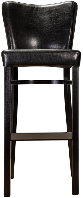 922 Стул Бергамо Люкс Black барный R-HOME 4002111СП_блэк - Вид №1