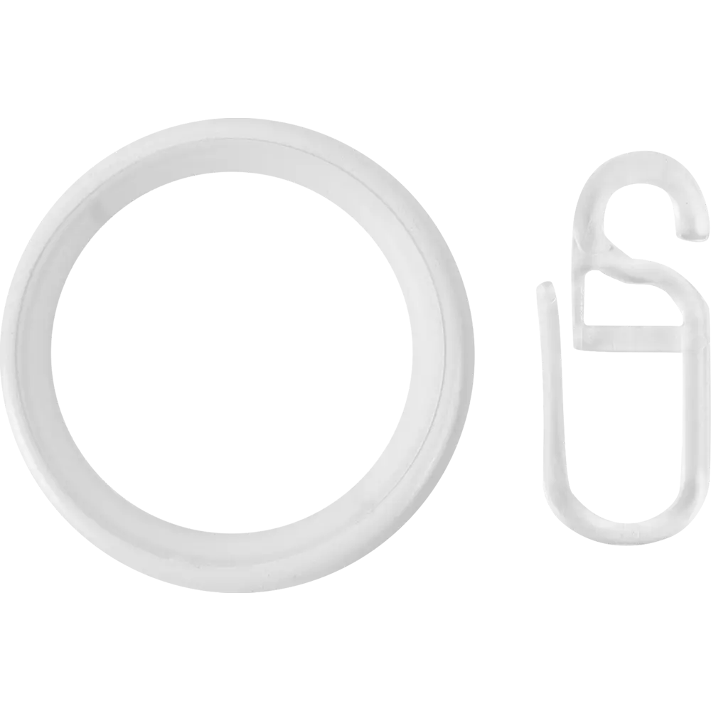 Кольцо с крючком цвет жемчуг 2 см 10 шт ARTTEX STLM-2133019