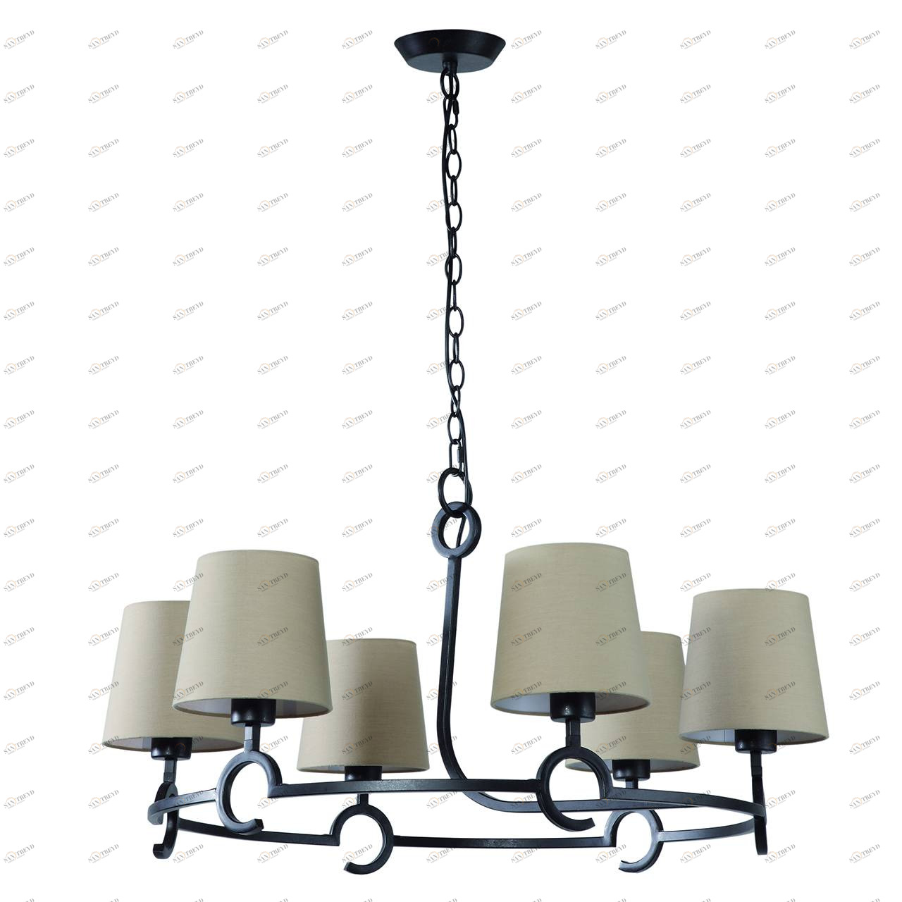 Подвесная люстра Mantra Argi 5210 MANTRA KATERINA TRANSPARENT 057600 Бежевый 