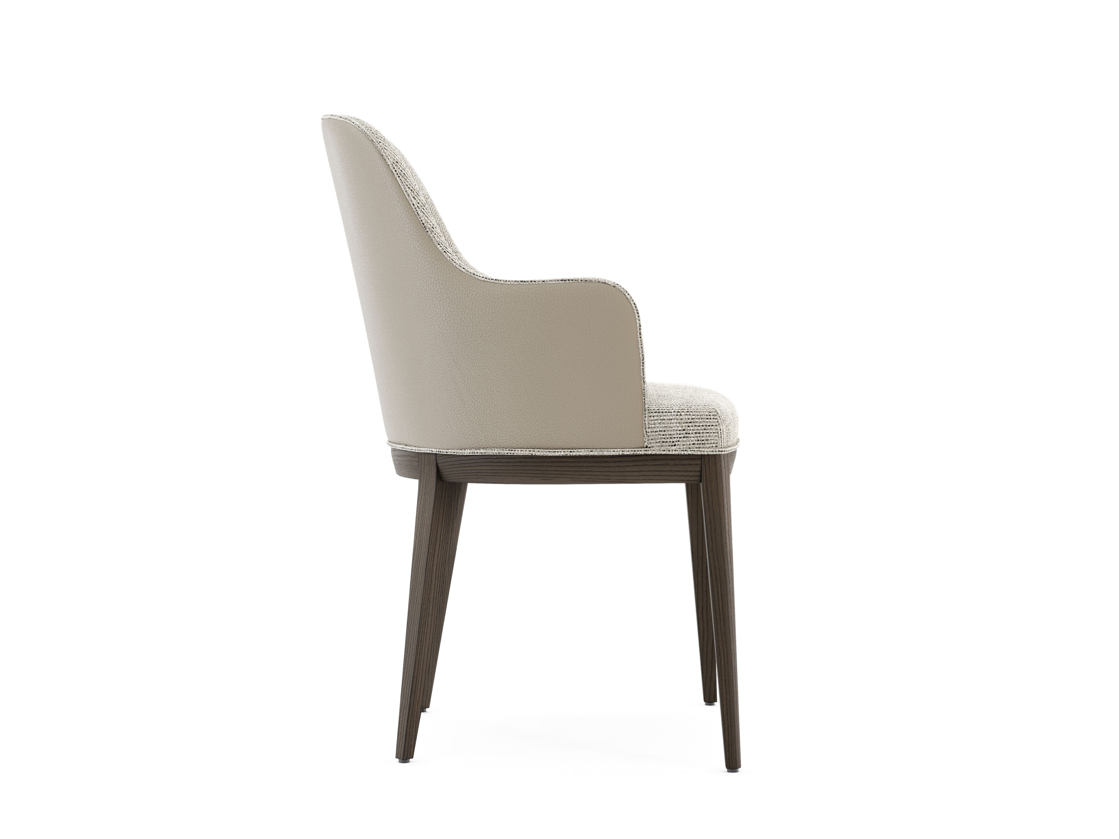 Мягкий тканевый стул с подлокотниками Domkapa ANNA ARCH-00052441 - Вид №1