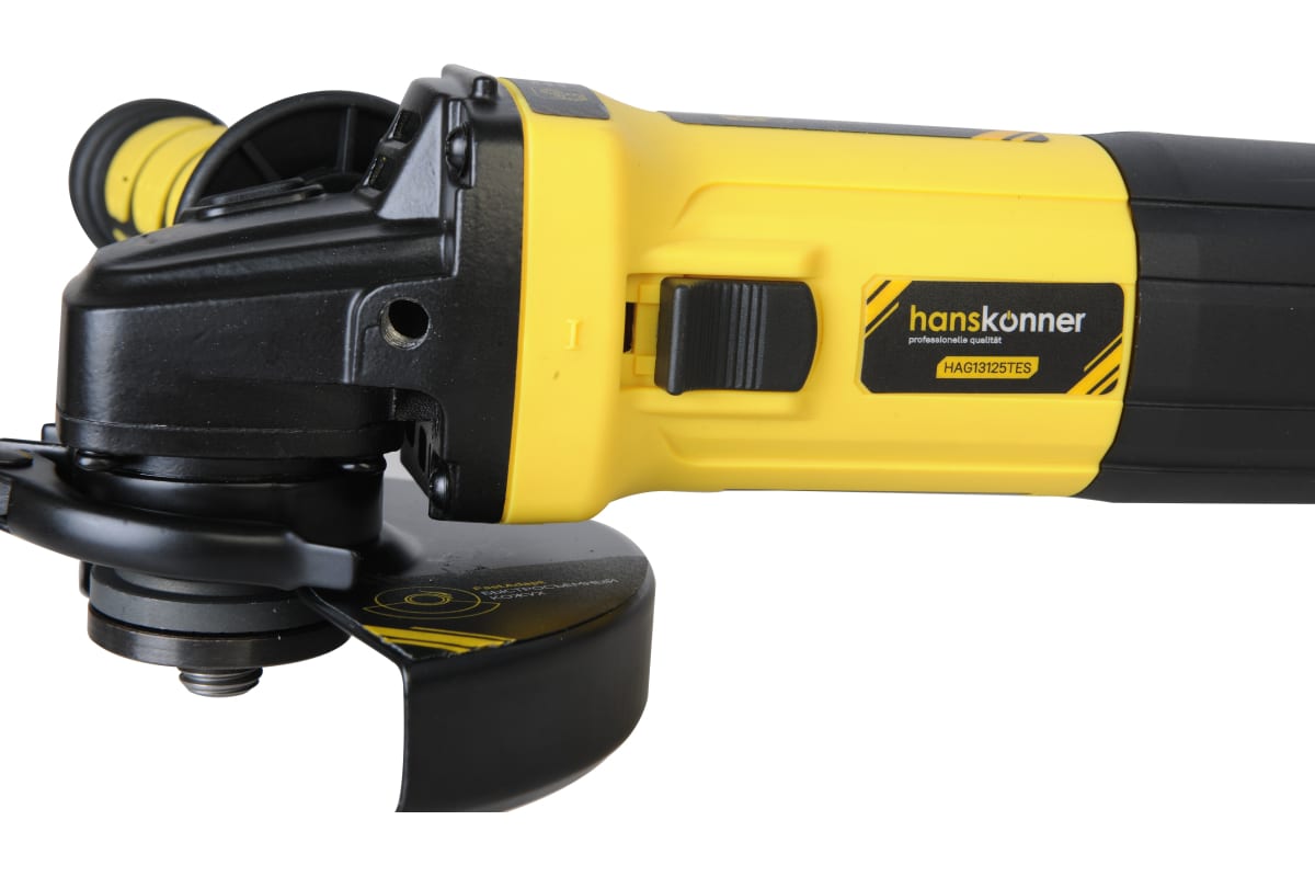 Углошлифовальная машина (УШМ) Hanskonner HAG13125TES 9070776 STDN-0000856 - Вид №8