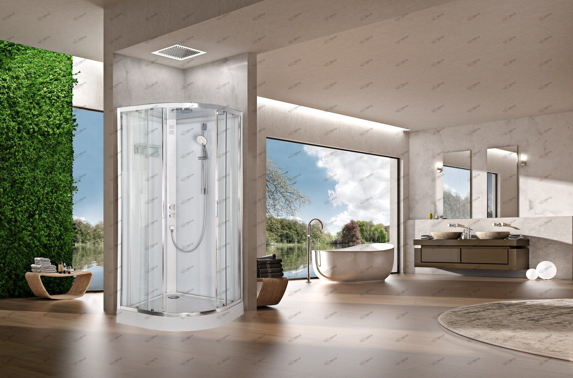 Душевая кабина Acquazzone Omega 90E ACQUAZZONEOMEGA90E