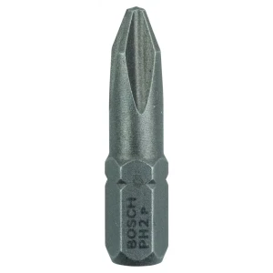 Бита ударная крестовая Bosch Extra Hard 2607001511 PH2x25 мм, 3 шт. 80155406 STLM-2072186