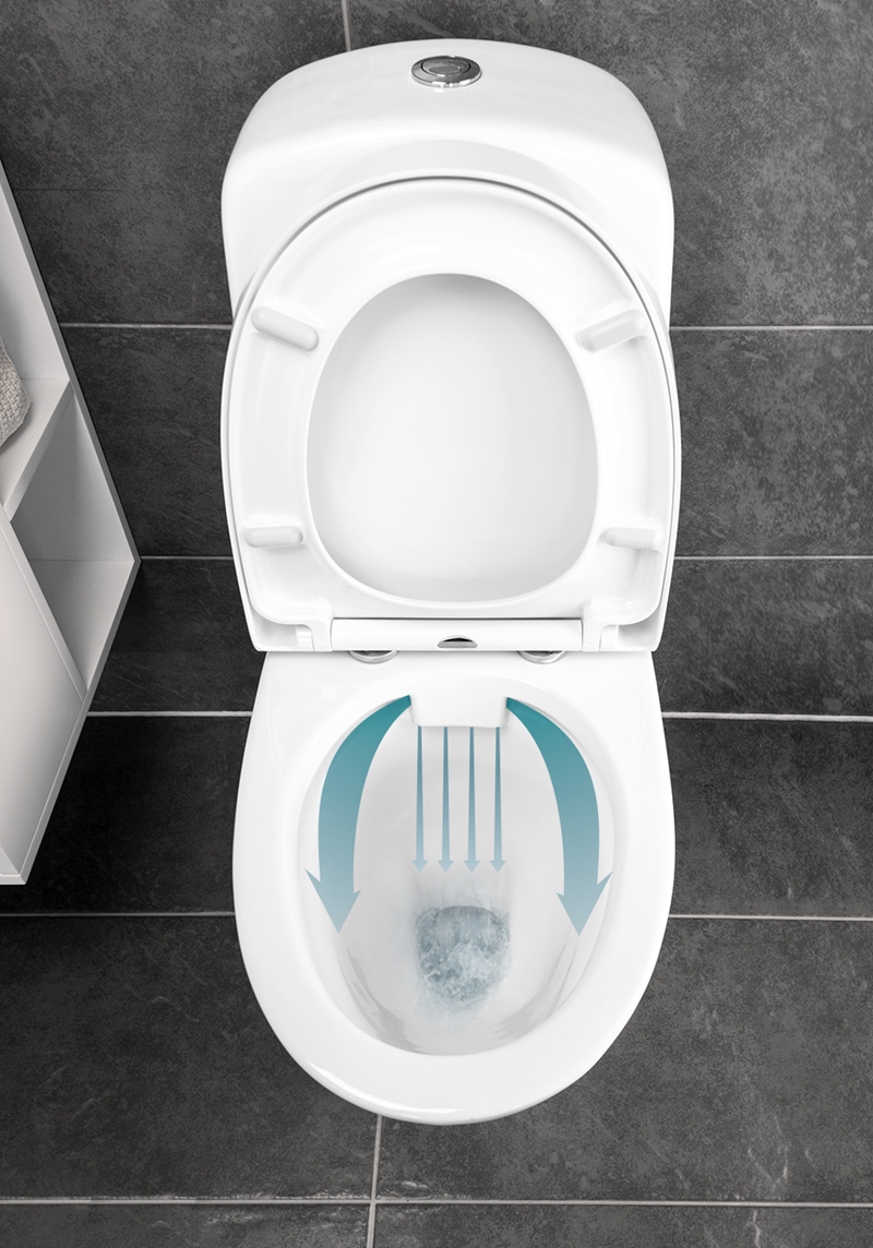 700 Noro Well Wc No-Rim Noro  Белый  - Вид №2