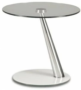 NAOS Круглый журнальный столик из хрусталя