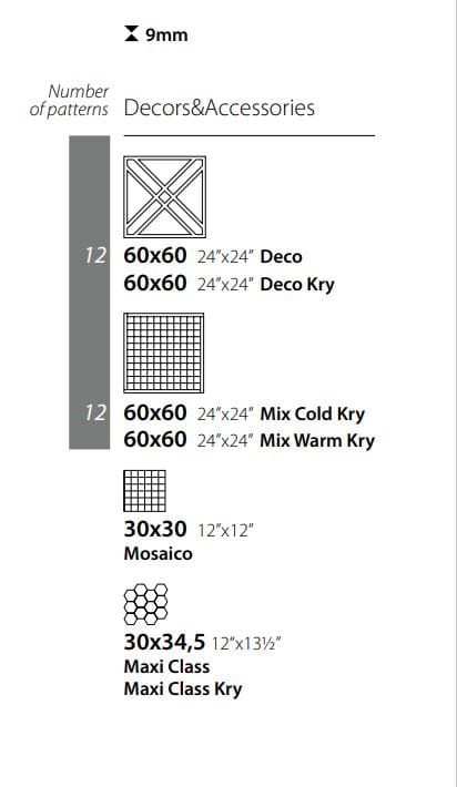 Пол / облицовка из керамогранита CERAMICA SANT'AGOSTINO Invictus Cross ARCH-00042810 - Вид №3