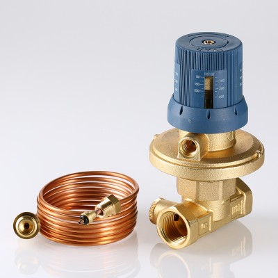 VT.041.G.30004 Автоматический регулятор перепада давления Valtec 1/2", 50–300 мбар  - Вид №3