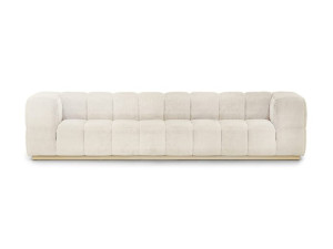 4-местный тканевый диван capitonné
