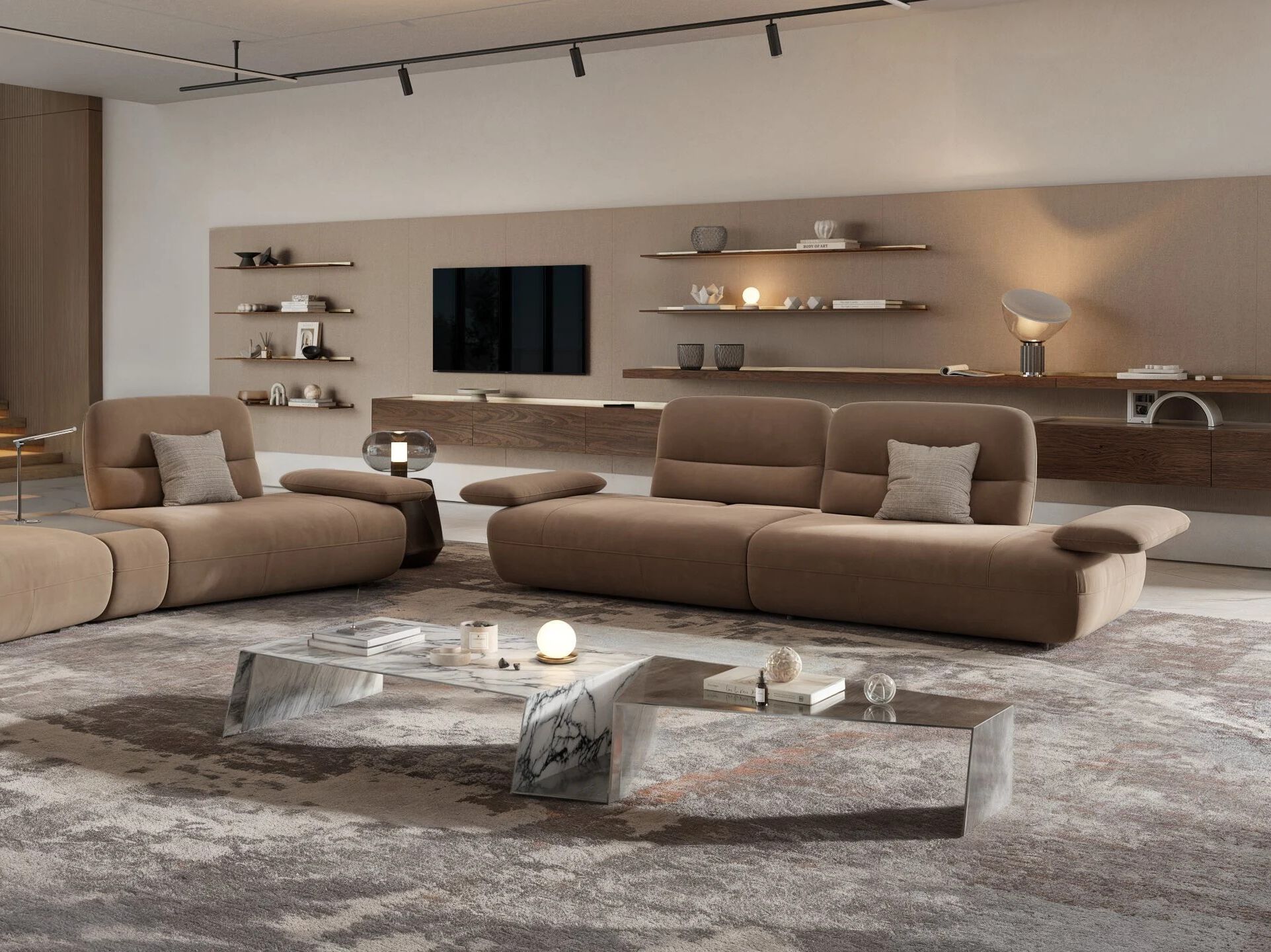 3-местный тканевый диван Sofanella Дубай ARCH-00103002 - Вид №2