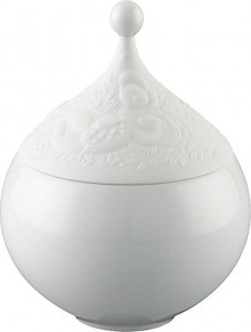 72493 Rosenthal Сахарница Rosenthal Волшебная флейта 260мл, фарфор, белая Фарфор
