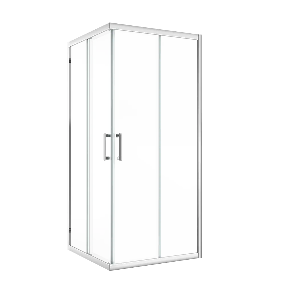 Комплект стекол для душевой ширмы Sensea Easy 90x90 см прозрачное стекло, цвет профиля на выбор 85868664 STLM-2089845 - Вид №1
