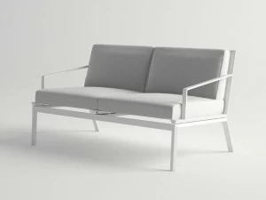 10Deka 2-х местный алюминиевый диван Ora