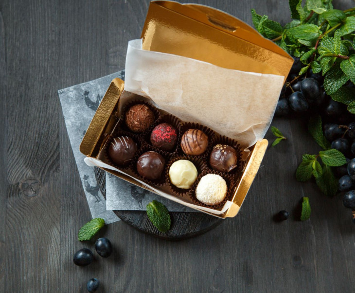 7735 Ассорти из 8 конфет Вкусляндия 