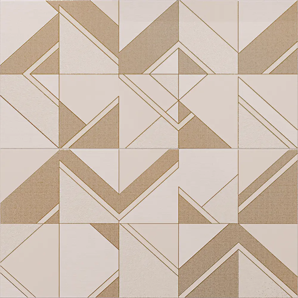 Панно Veronica S/2 49.8x50 см 0.25 м², цвет бежевый Santreyd STLM-2046291 - Вид №2