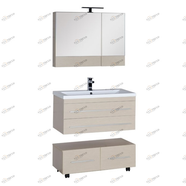 Комплект мебели Aquanet Нота 90 светлый дуб (камерино) 00161244