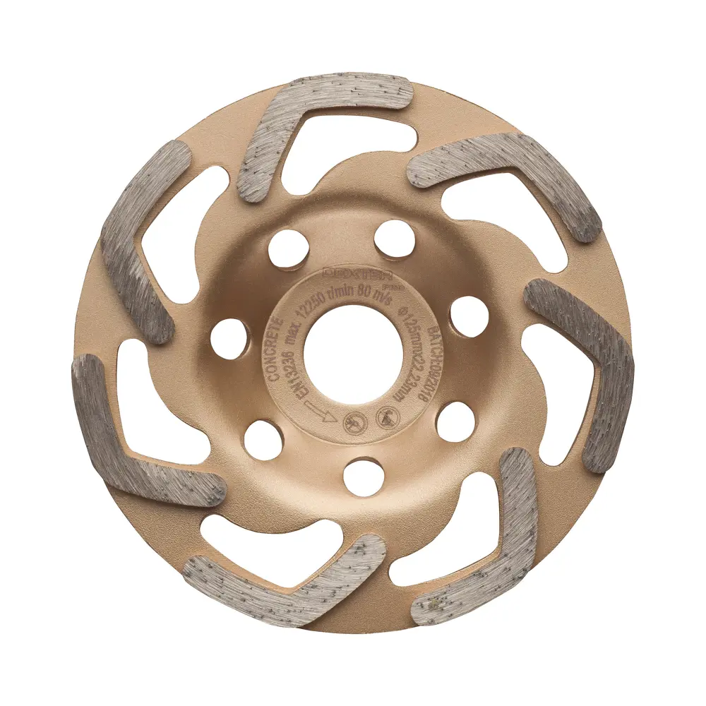 Чашка алмазная зачистная Dexter Pro, 125x22.2 мм Santreyd STLM-2172389