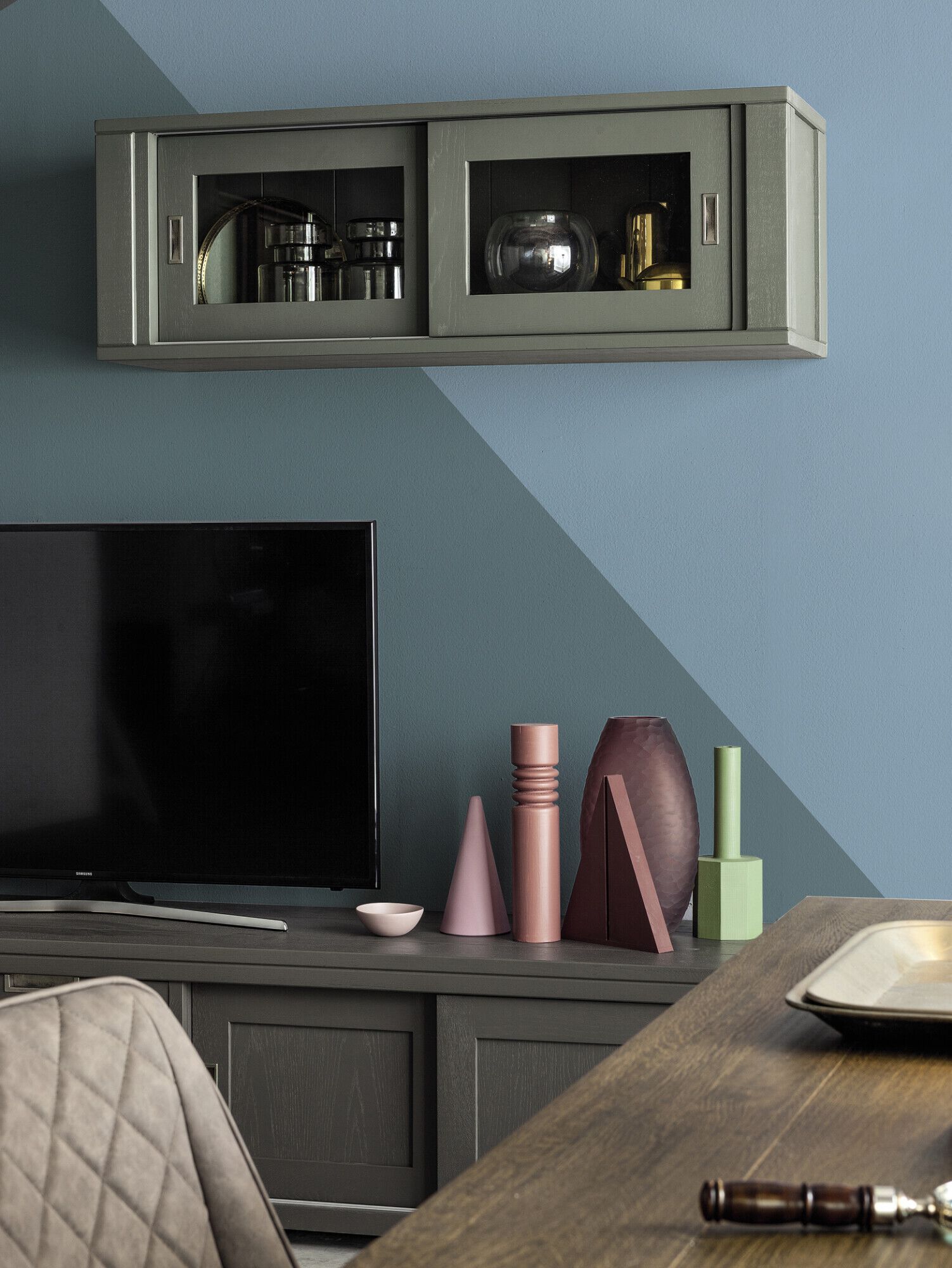 Деревянная секционная оборудованная стена Devina Nais Holand ARCH-00007828 - Вид №1