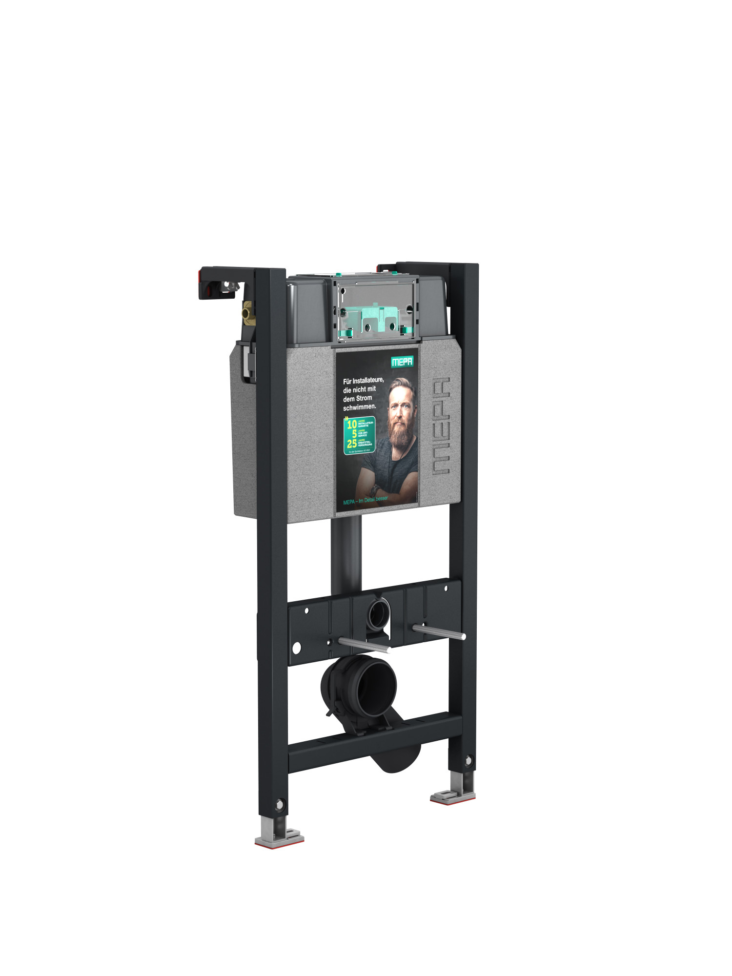 511106 MEPA  Рамы для унитазов. Цистерна типа B31, системная высота 100 