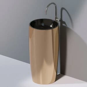 L103T0R0VT.258 Напольная раковина стоящая круглая A. e T. Italia PILLAR