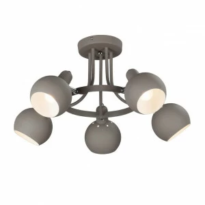 Потолочная люстра Vitaluce V5188/5 VITALUCE ДИЗАЙНЕРСКИЕ 194258 Серый
