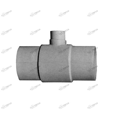 SANIT 72702016140075 Тройник 90 °, ПП, 17 СДР, короткое, снижение 