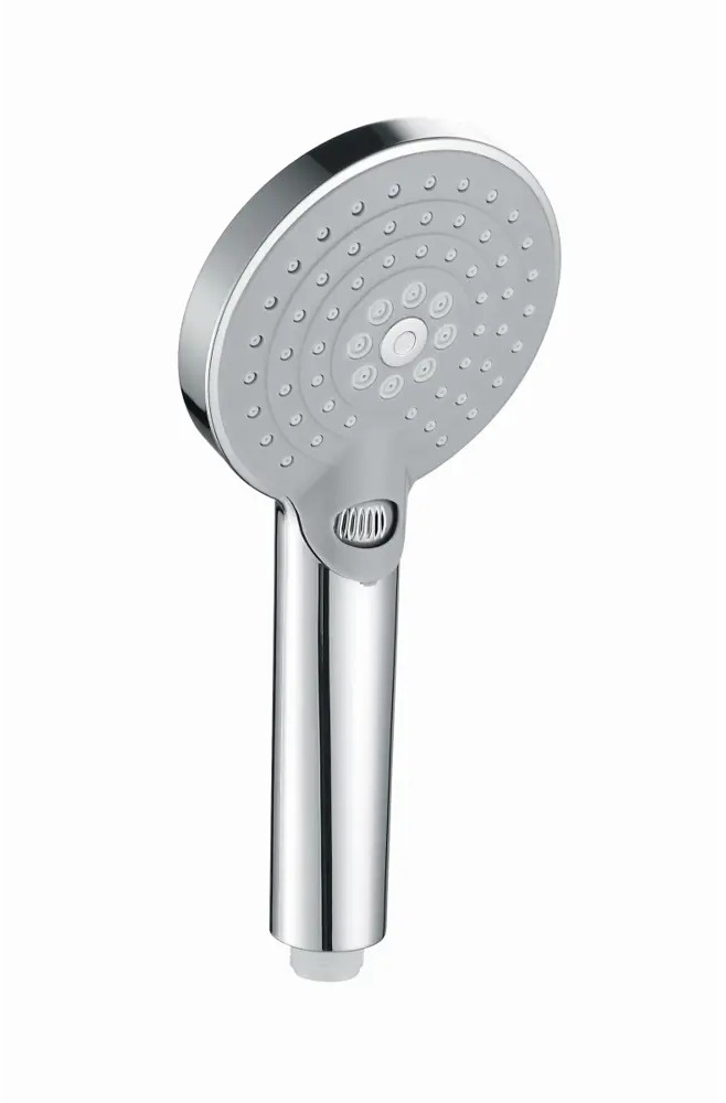 91022866 Душевая лейка D-Lin D61033 круг 1 режимная цвет хром STLM-0983580