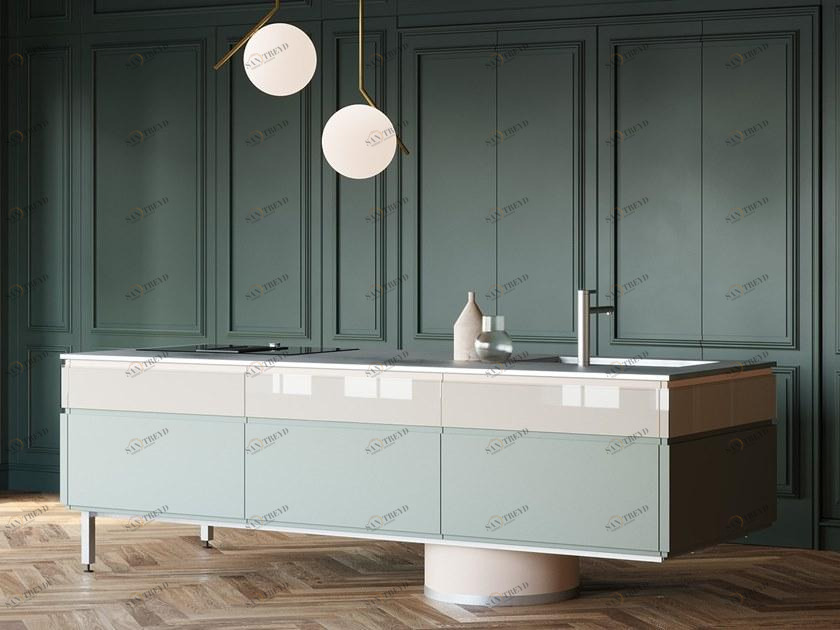 L'Ottocento Кухня с островом Archetipo sun-id-1393648