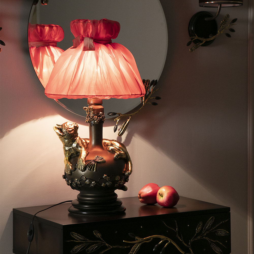 32077,34003 Настольная лампа Агнесса Мадлен Роза BOGACHO 4627138210833, 4627138150962 - Вид №2