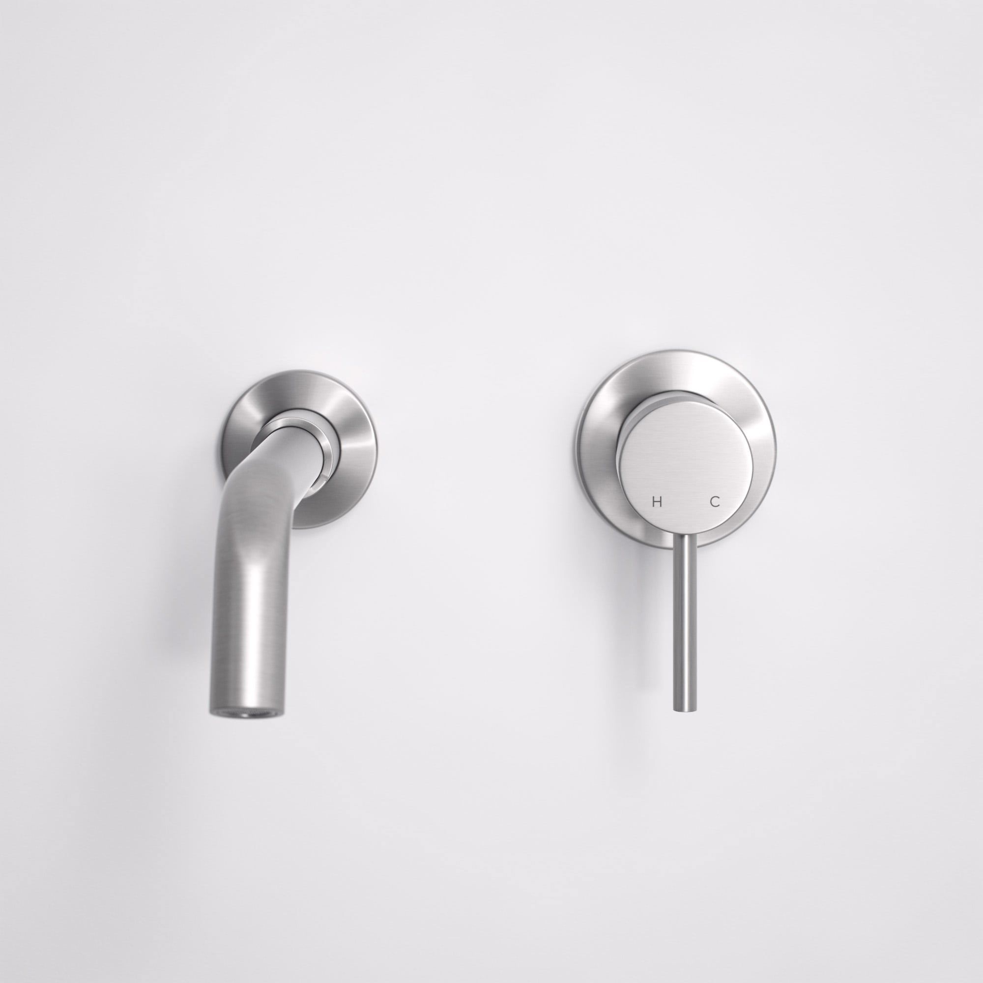 Однорычажный настенный смеситель для раковины с 2 отверстиями LUSSO Luxe ARCH-00103682 - Вид №15