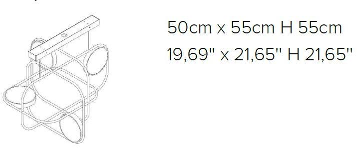 Natuzzi Металлический светодиодный подвесной светильник Circle sun-id-1509920 - Вид №2