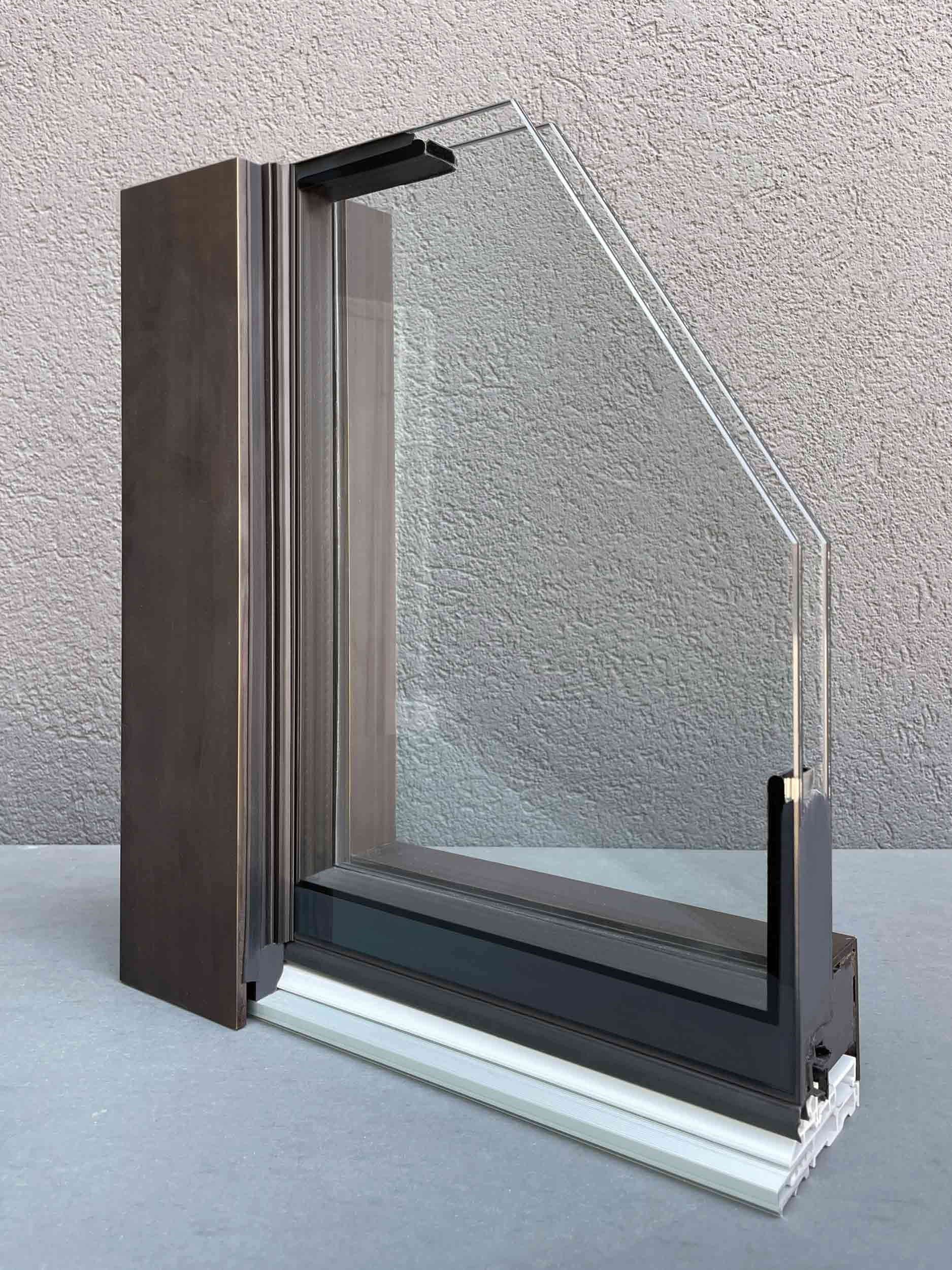 Металлическая поворотная оконная дверь Carminati Skyline System ARCH-00104451 - Вид №7