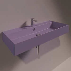 AG101PRUGNAMATT Подвесная раковина настенная прямоугольная Simas Agile